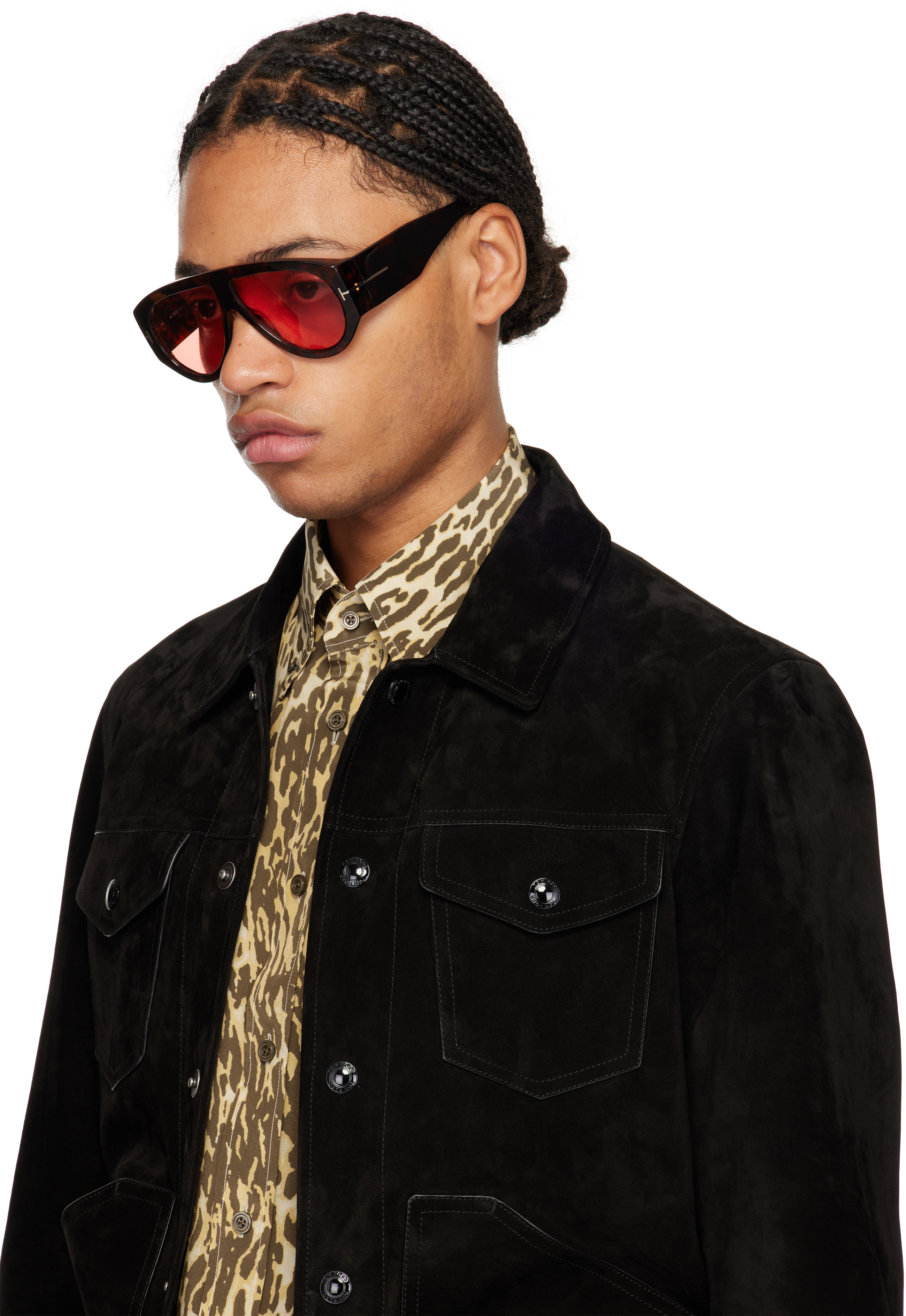 TOM FORD Brown Bronson Sunglasses