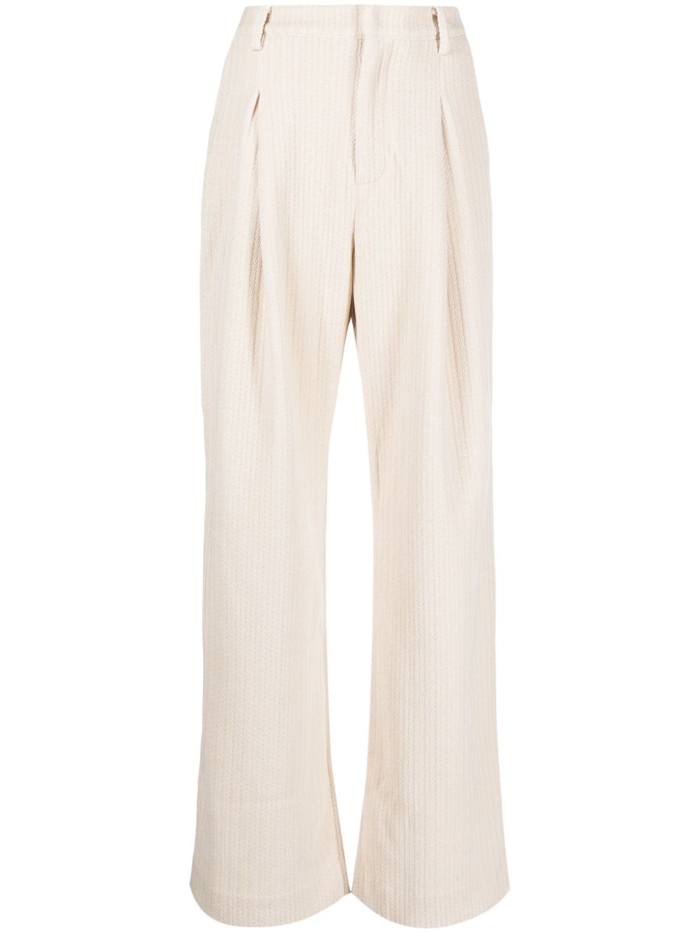 ElnoraGZ straight-leg trousers - Neutrals