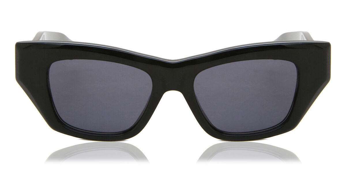 Azzedine Alaia AA0074S 001 Women's Sunglasses Black Size 50
