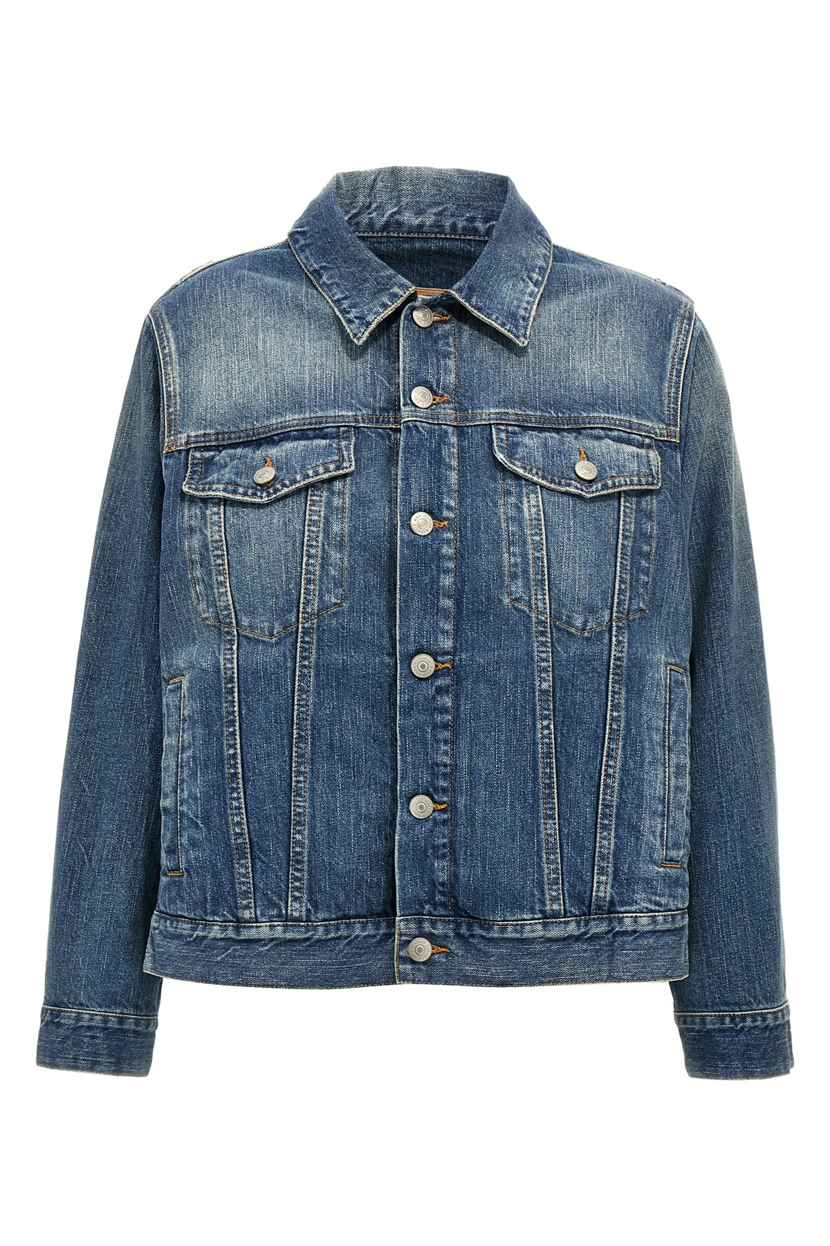 Layered Denim Jacket