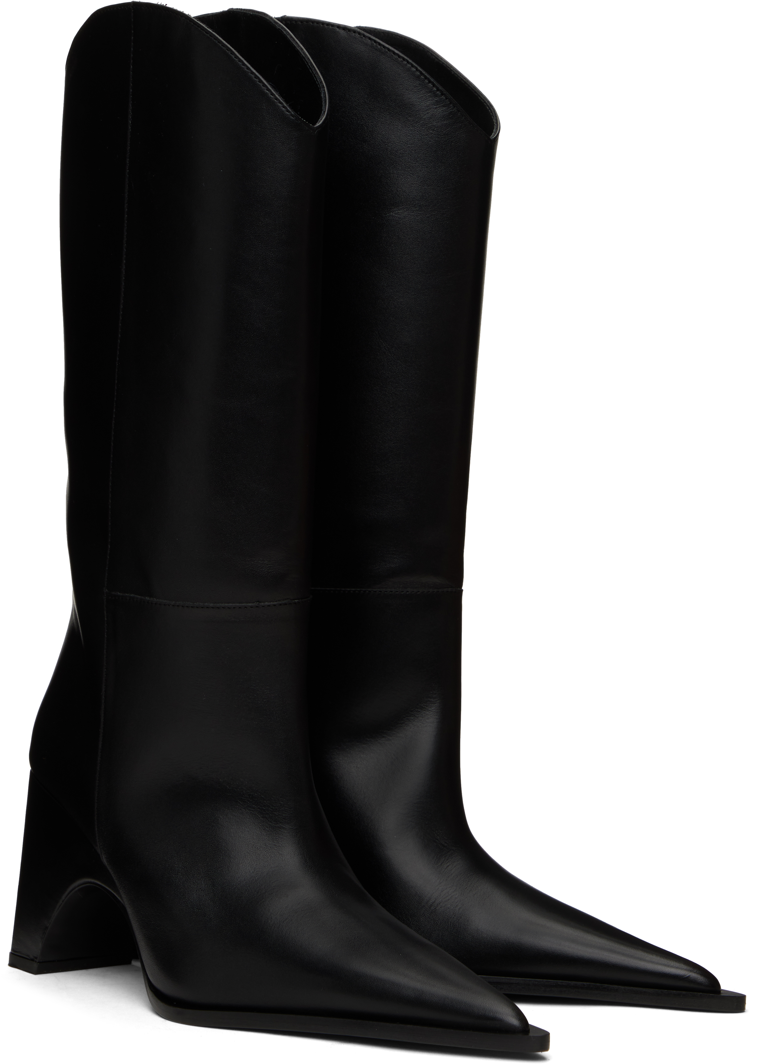 Coperni Black Bridge Cowboy Boots