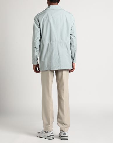 Hevò Man Jacket Light green Size 40 Polyester, Cotton