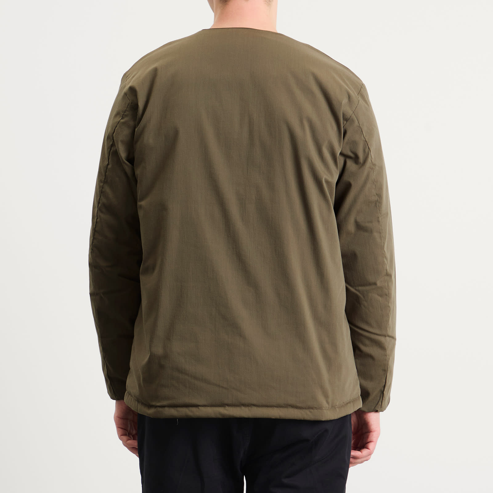 Men's Hinoc Ripstop Inner Down Cardigan Army Green