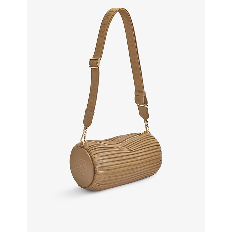 Womens Oak Bracelet Pouch Large Leather-blend Clutch bag 