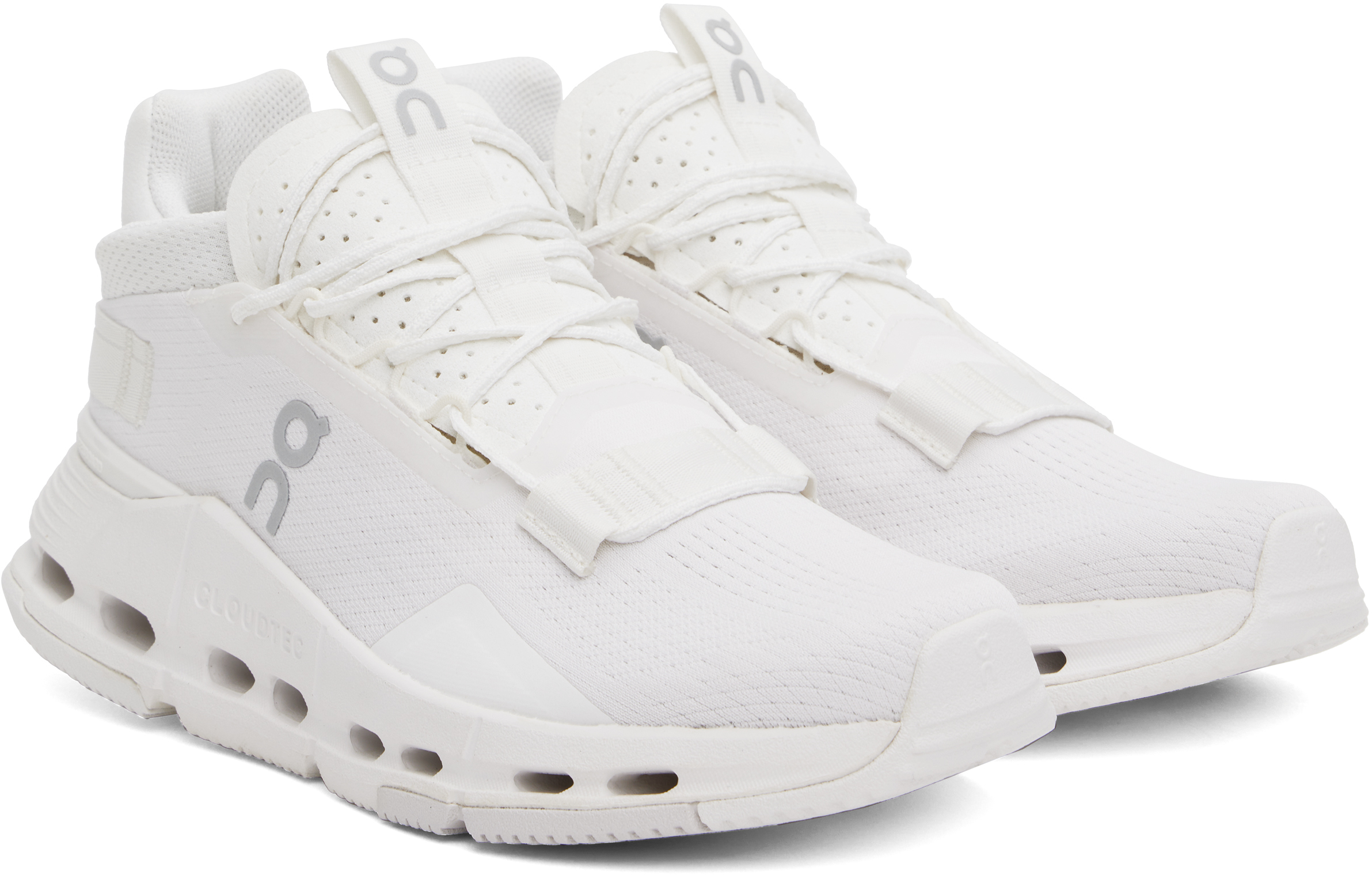 On White Cloudnova 2 Sneakers