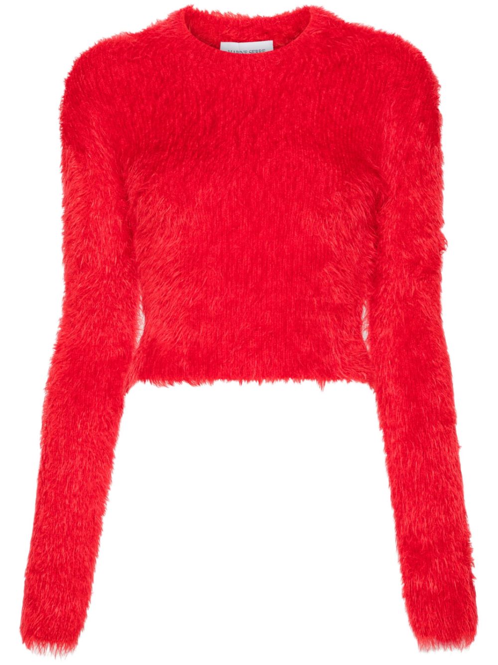 Brushed sweater - Red