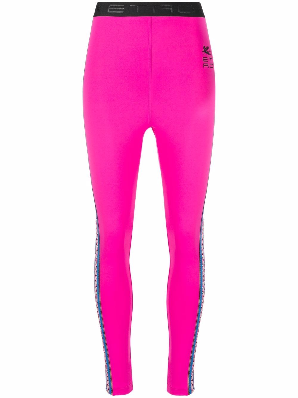 Logo-print leggings - Pink
