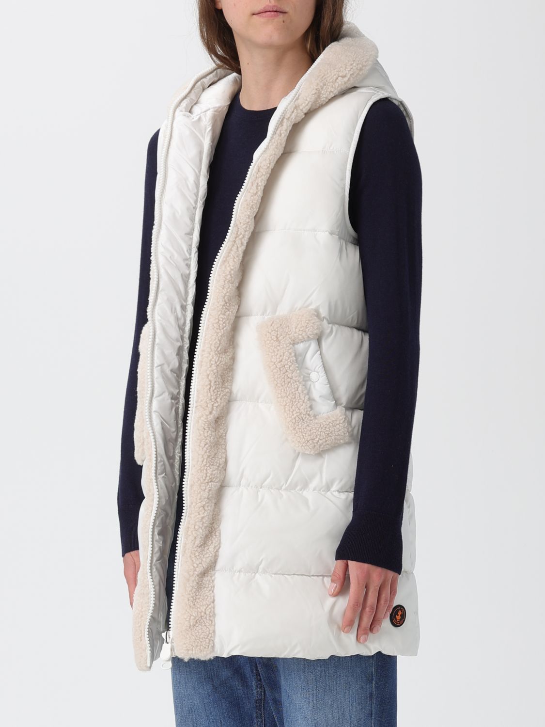 Jacket Woman color Yellow Cream