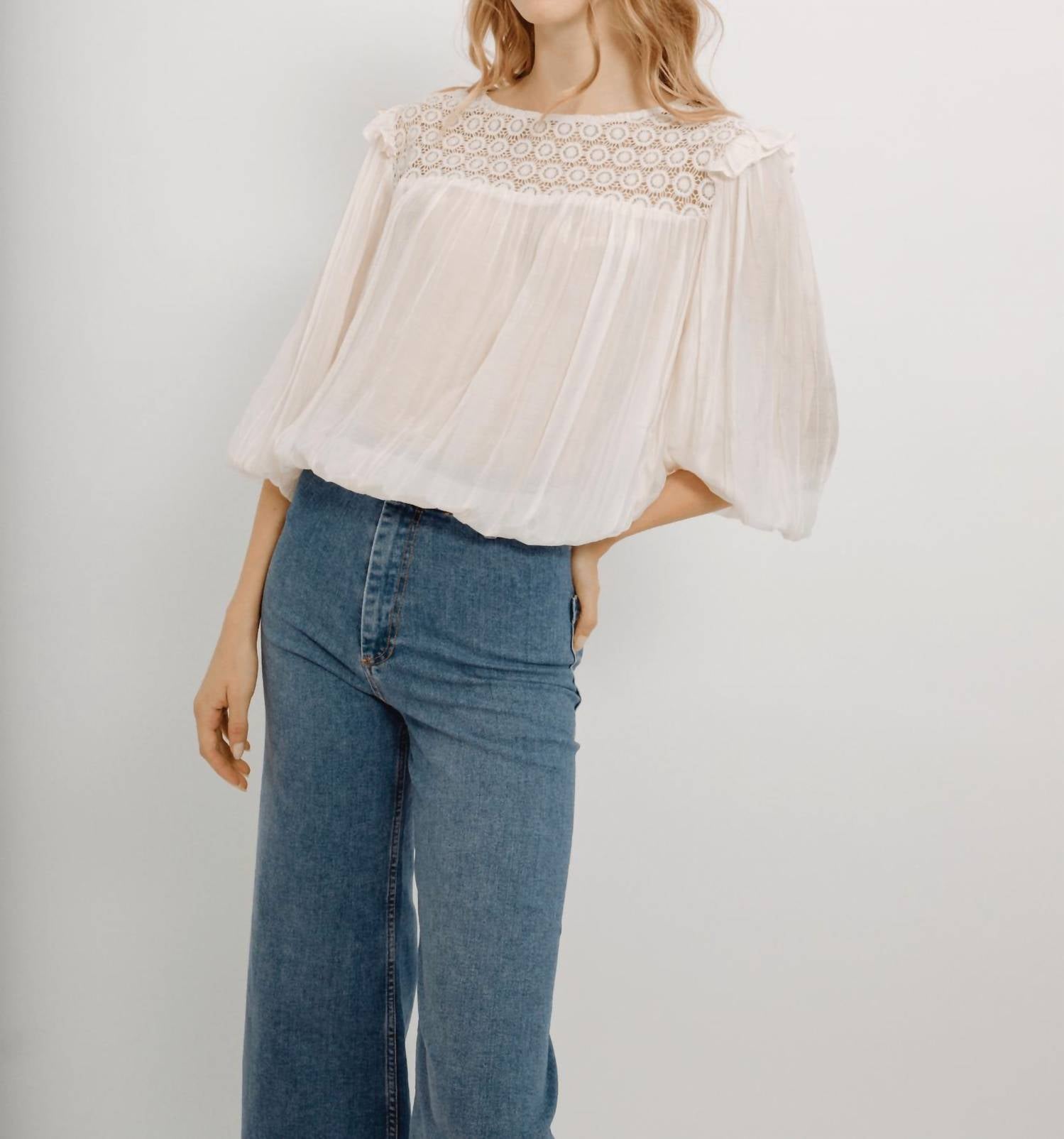Ulla Blouse In Light Pink