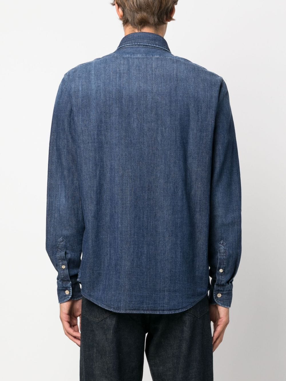 - Denim Button-down Shirt