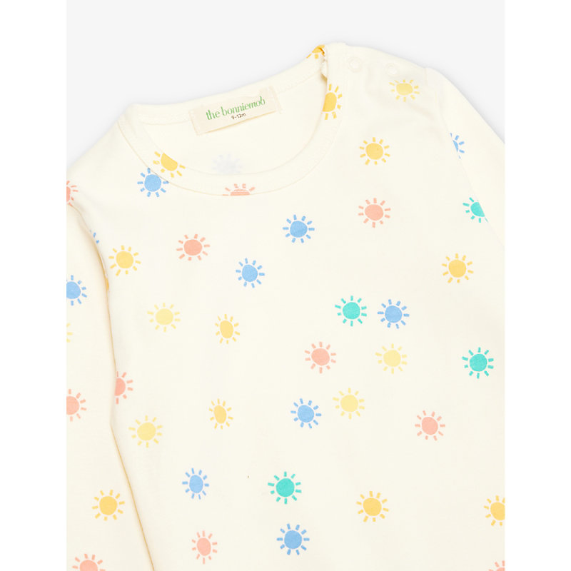 Dreamy Sun-Print Cotton Romper