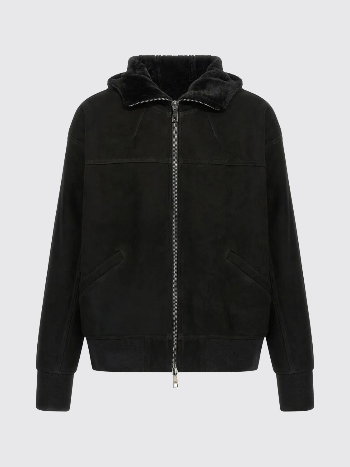 Mutton Velour Oversized Hooded Sweatshirt