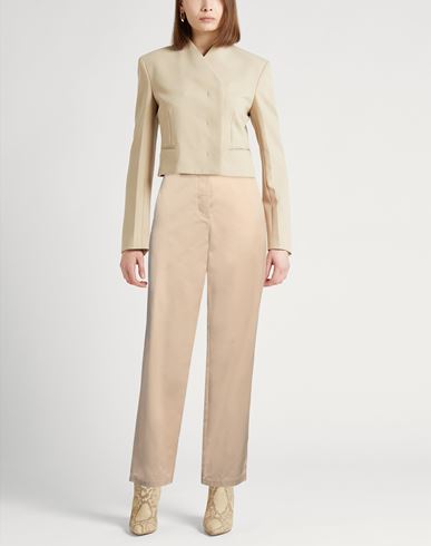 Woman Pants Beige Size 10 Cotton