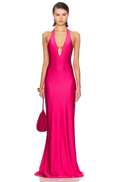 Shani Shemer Sienna Maxi Dress in Fuchsia