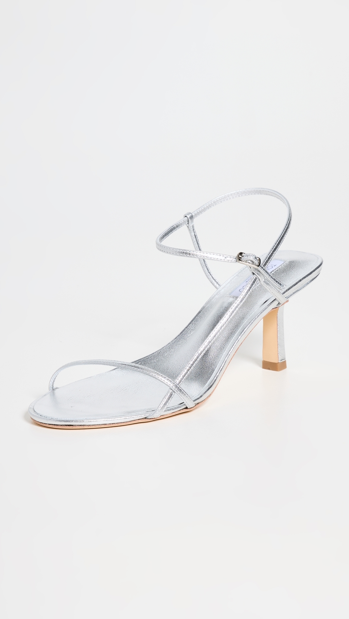 Caprice Heels Silver Metallic