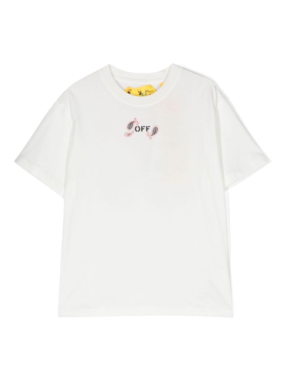 Bandana-print cotton T-shirt