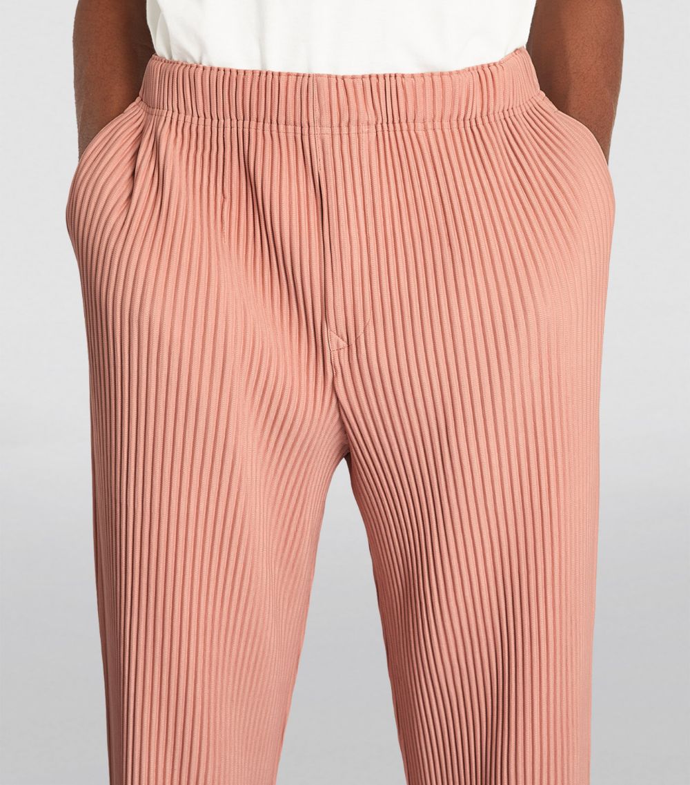 Pleated Wide-Leg Trousers