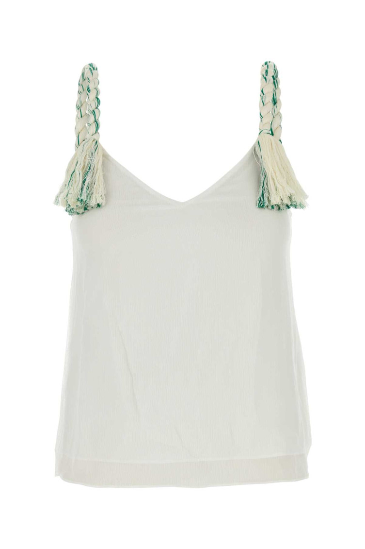 J. W. Anderson White Tulle Top