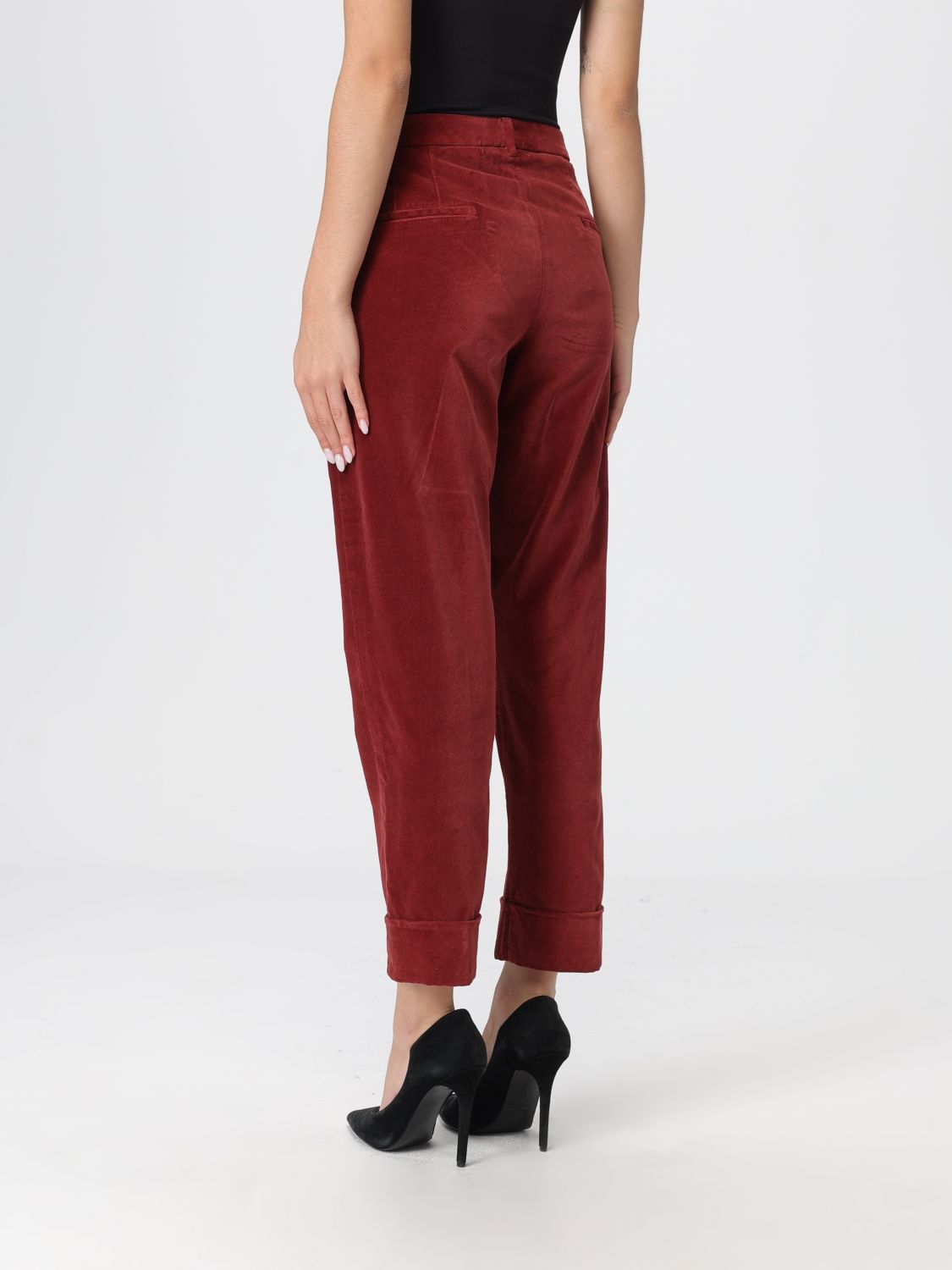 Pants Woman color Rust