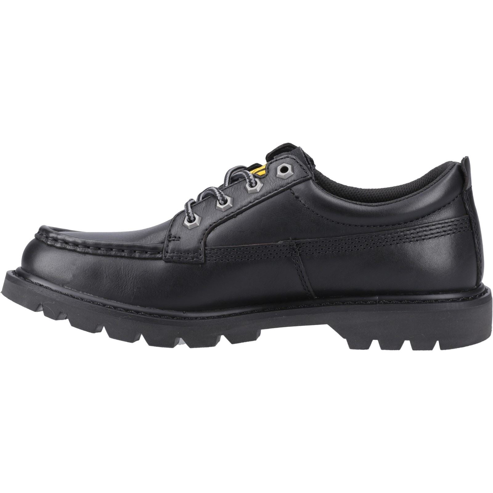 Caterpillar Colorado Moc Toe Low Leather Men's Black Lace-Up Shoe