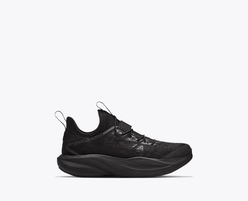 HOKA Mach 7 Little Kids Shoes in Black/Black