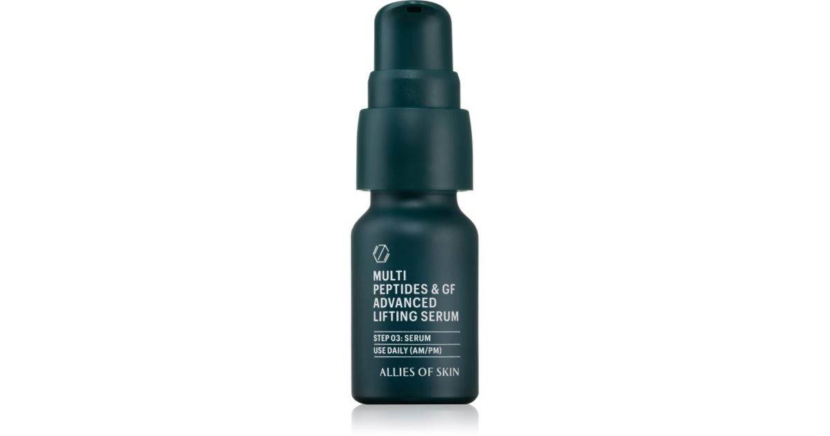 Allies of Skin Multi Peptides & GF Advanced Lifting Serum — Face Seru