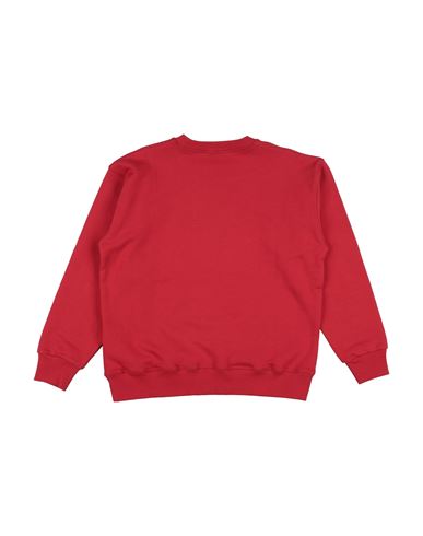 Kid Boy Sweatshirt Red Size 10 Cotton, Nylon