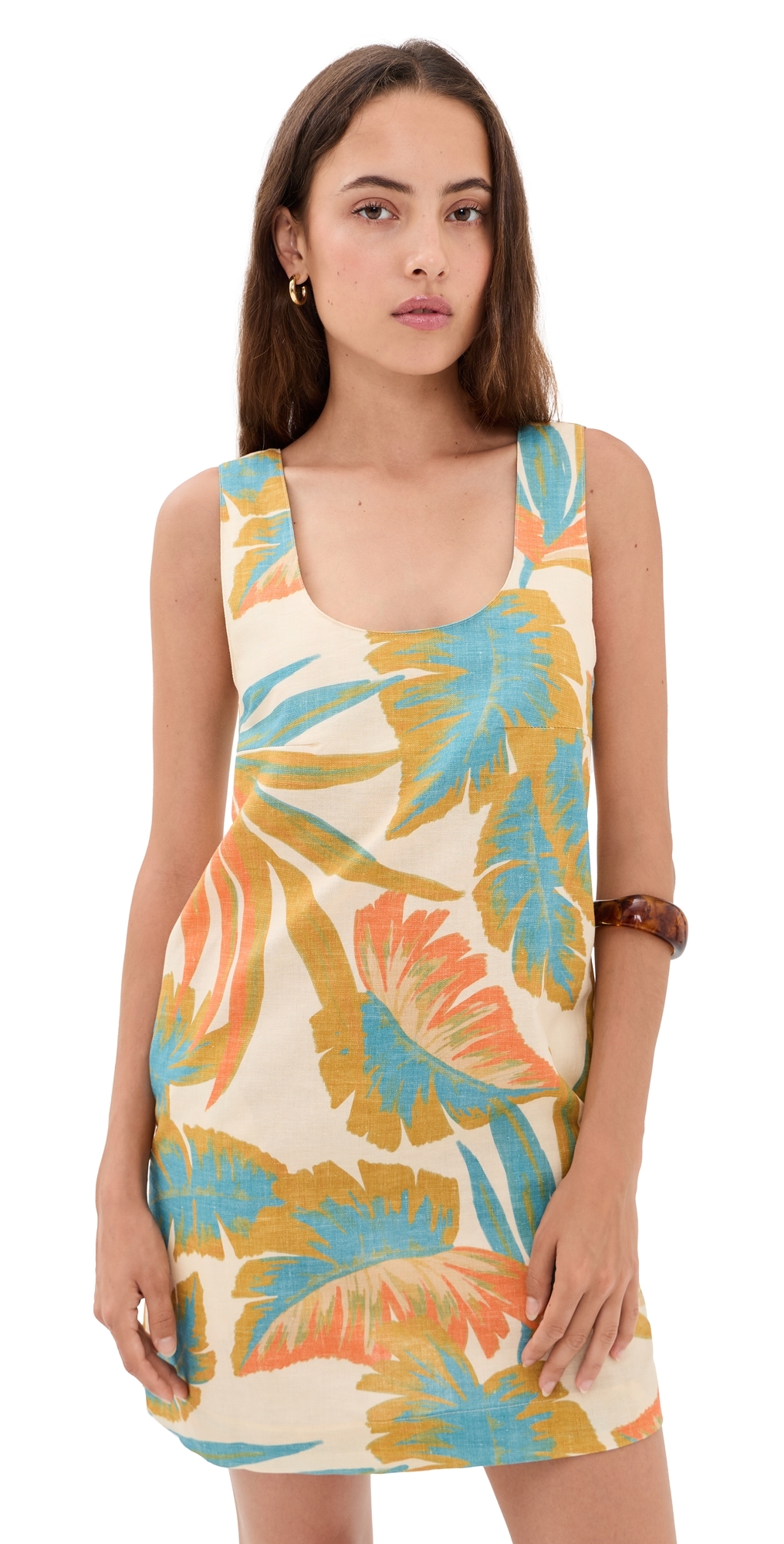 Aurora Tieback Dress Print