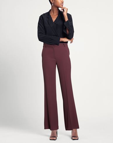 Woman Pants Plum Size 4 Polyester, Elastane