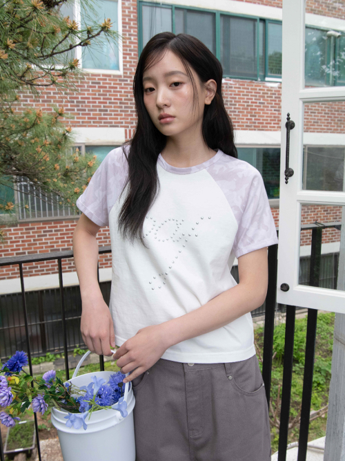 OAF CAMO RAGLAN T-SHIRT