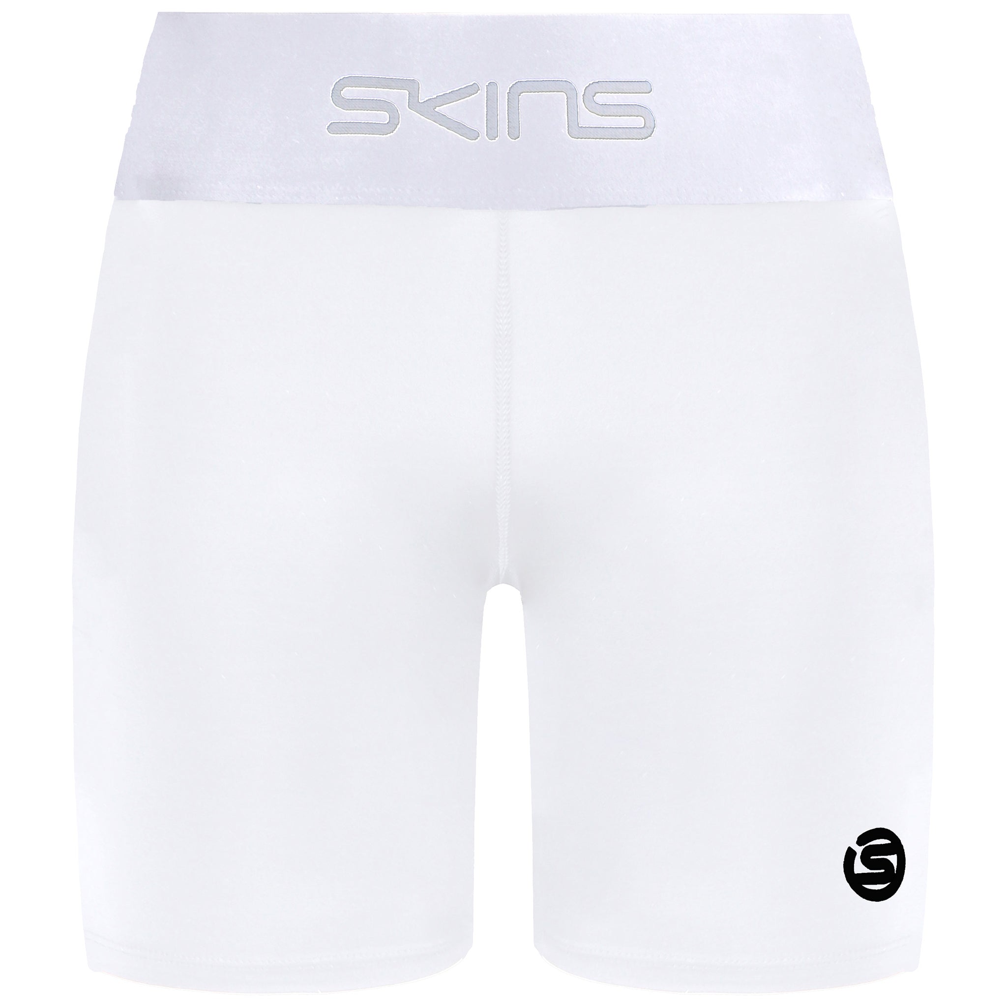 Skins Series-1 Womens White Half Tights - Large