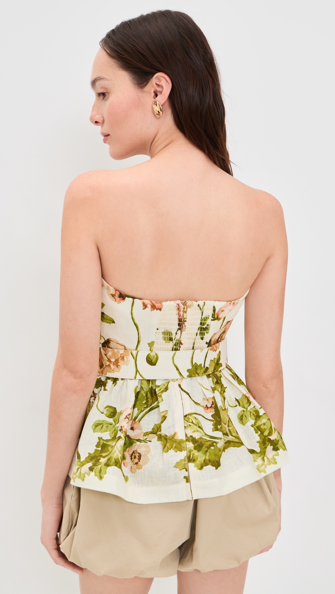 Tilda Top Lockwood Flora Egret