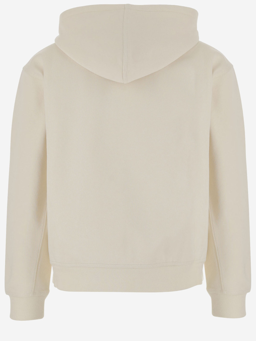 Beige American Script Hoodie