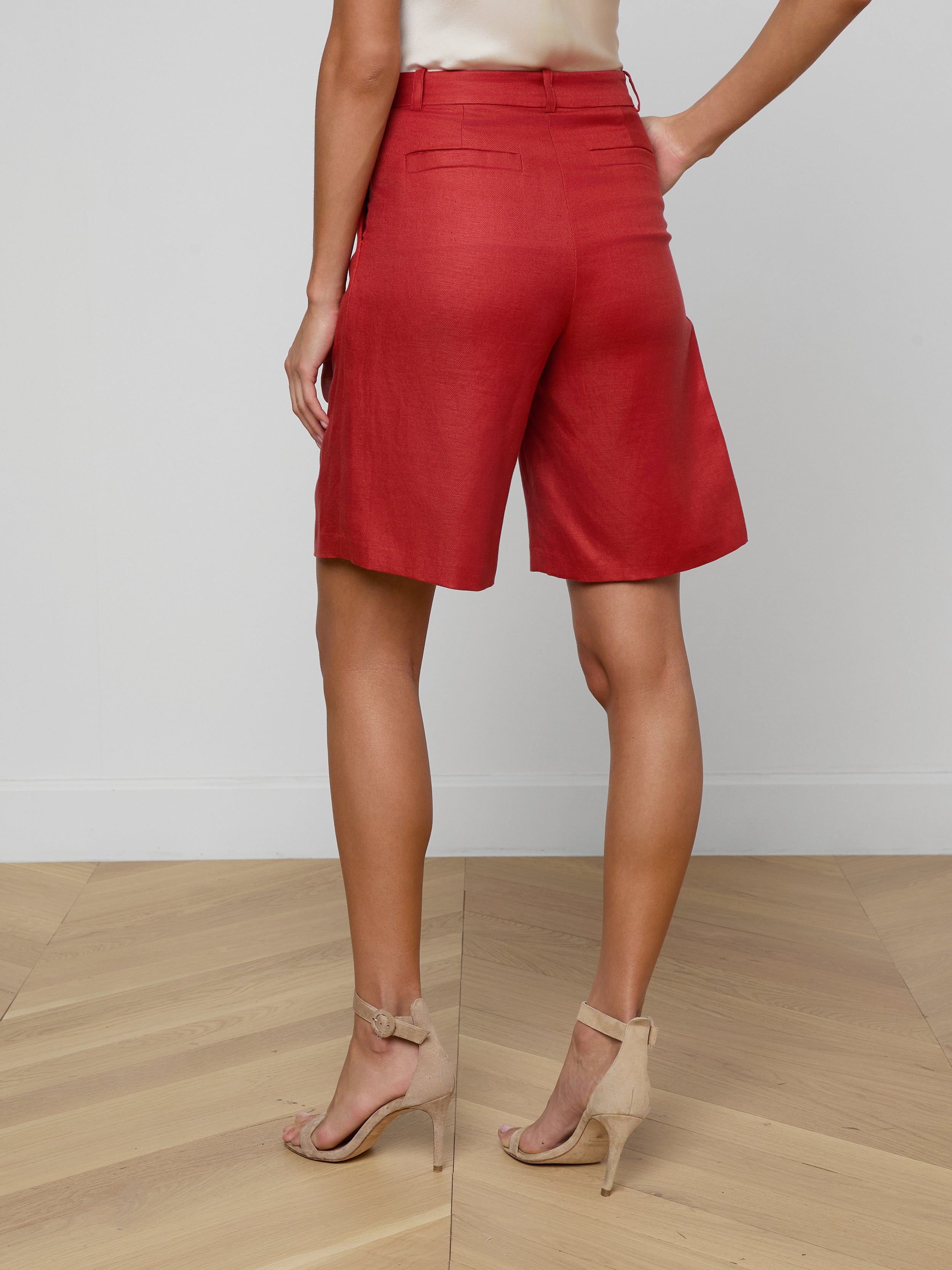 Doretta Bermuda Short In Poppy