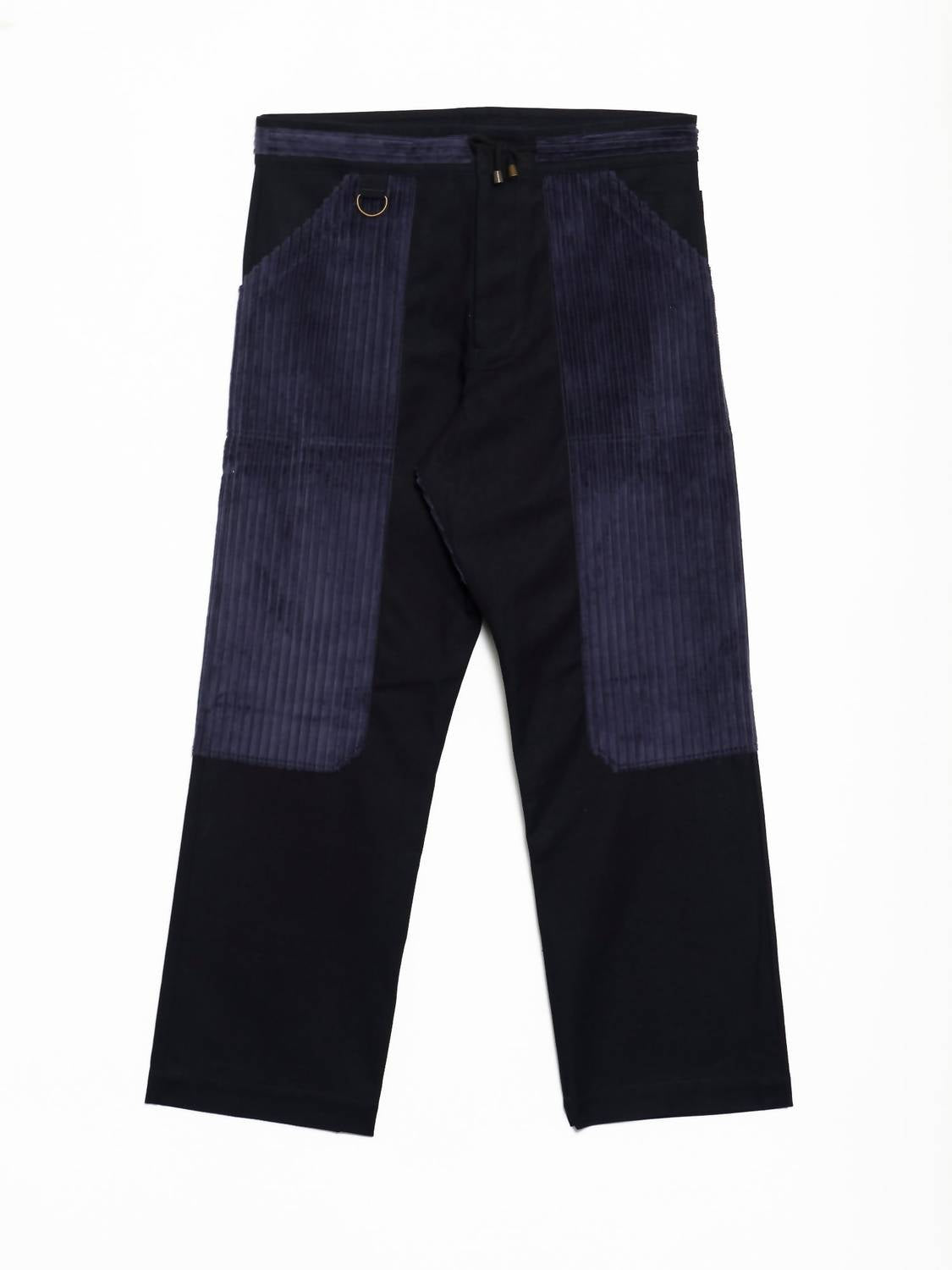 Men's Pullcord Trouser In Navy