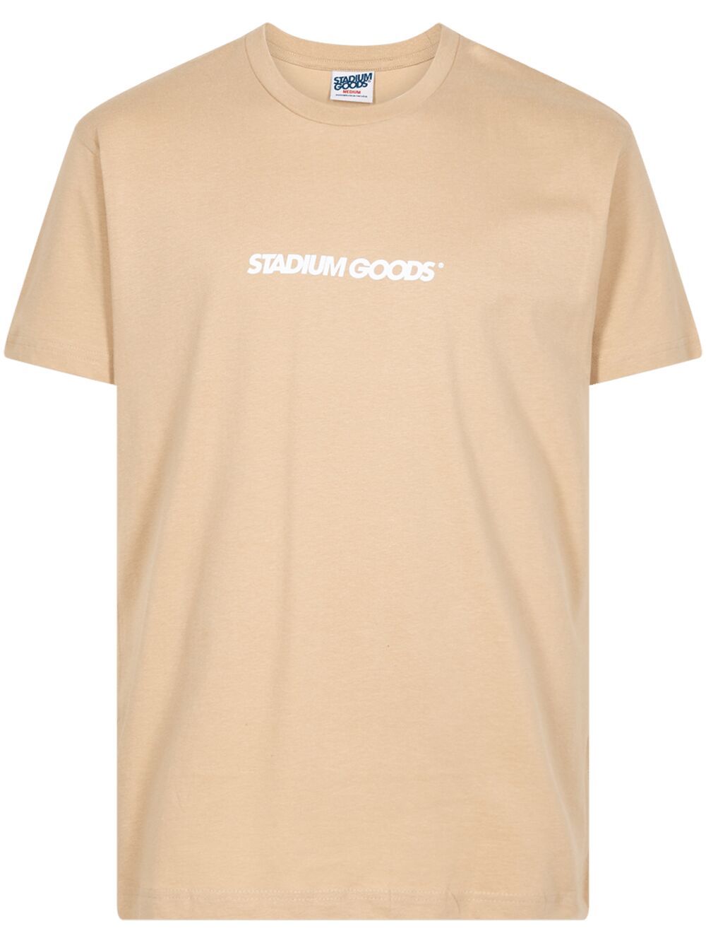 Horizontal Logo "Sand" T-shirt - Neutrals