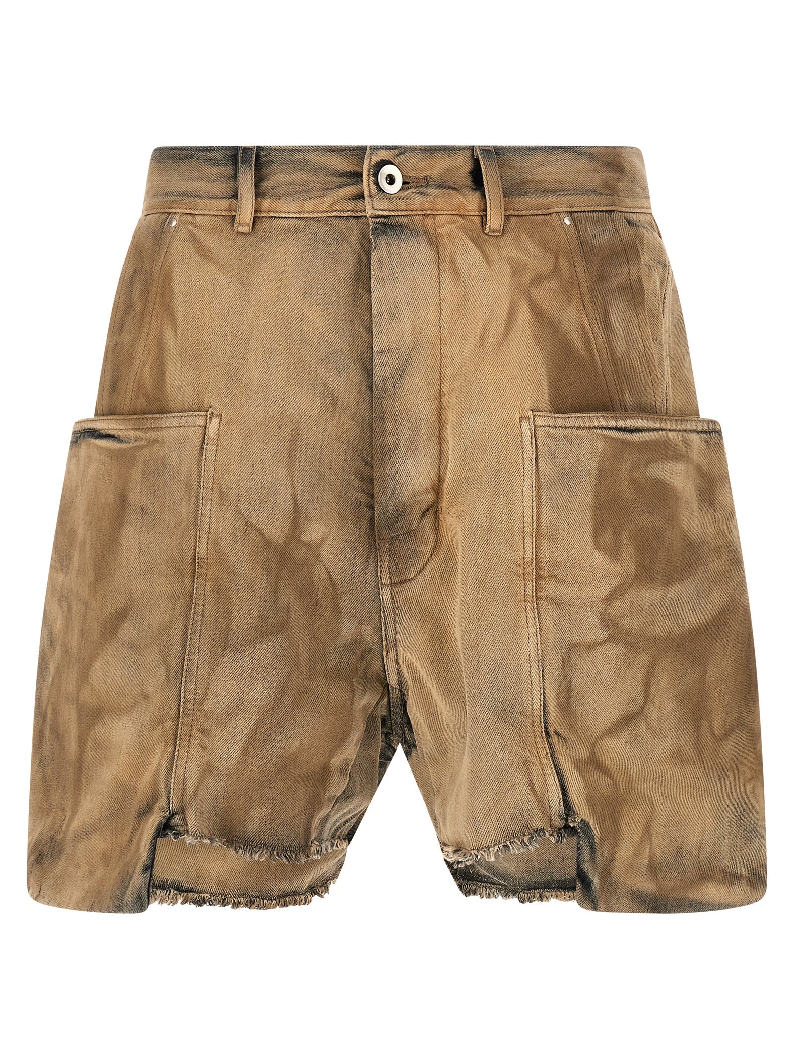 Bermuda Shorts — Beige