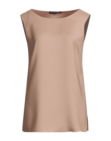 Woman Top Camel Size 10 Polyester