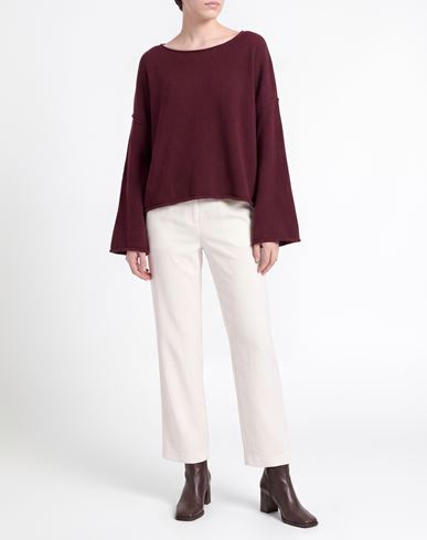 Woman Sweater Burgundy Size L Recycled polyester, Acrylic, Elastane