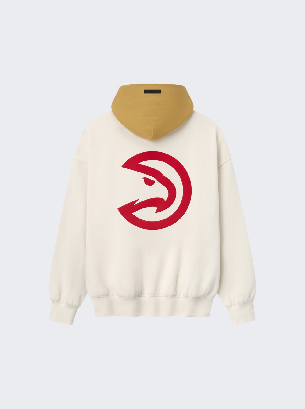 Atlanta Hawks Hoodie Cream And Caramel Yellow