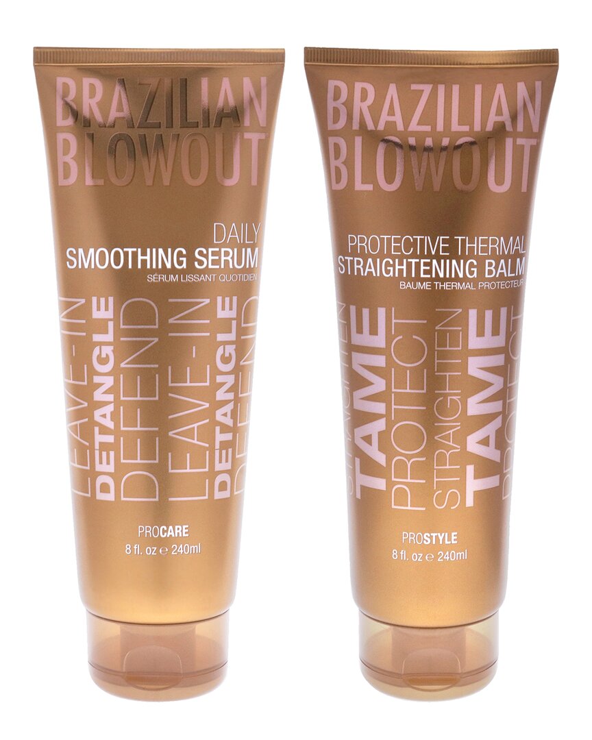 Acai Daily Smoothing Serum & Protective Thermal Straightening Balm