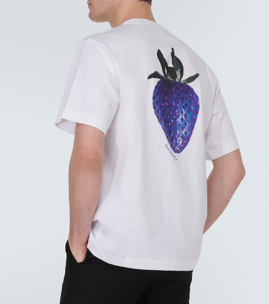 Printed cotton jersey T-shirt