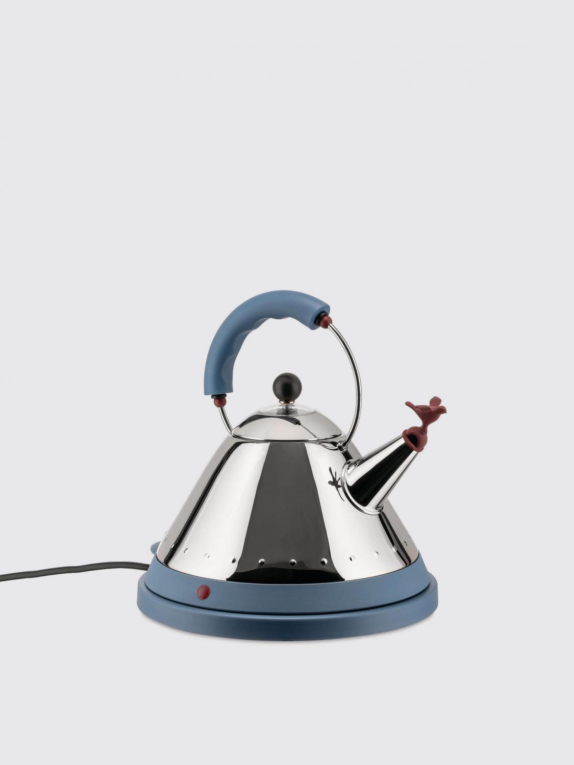 Cordless electric steel kettle - Blue