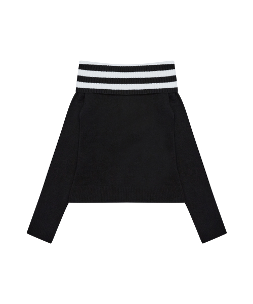 L19 STAR OFF-SHOULDER KNIT