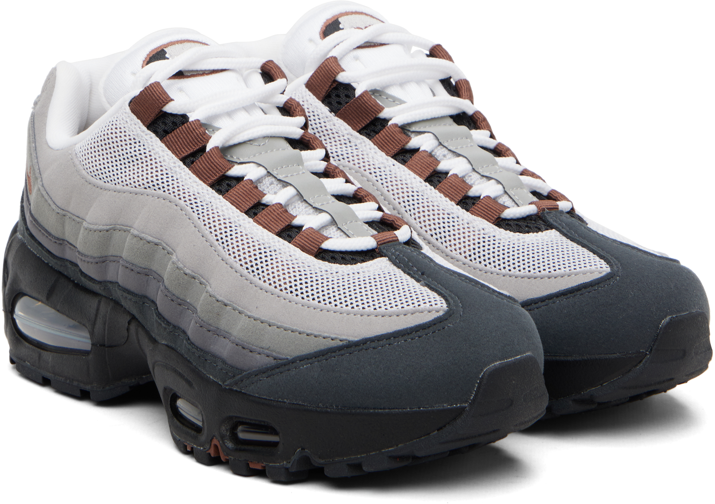 Gray Air Max 95 Big Bubble Sneakers