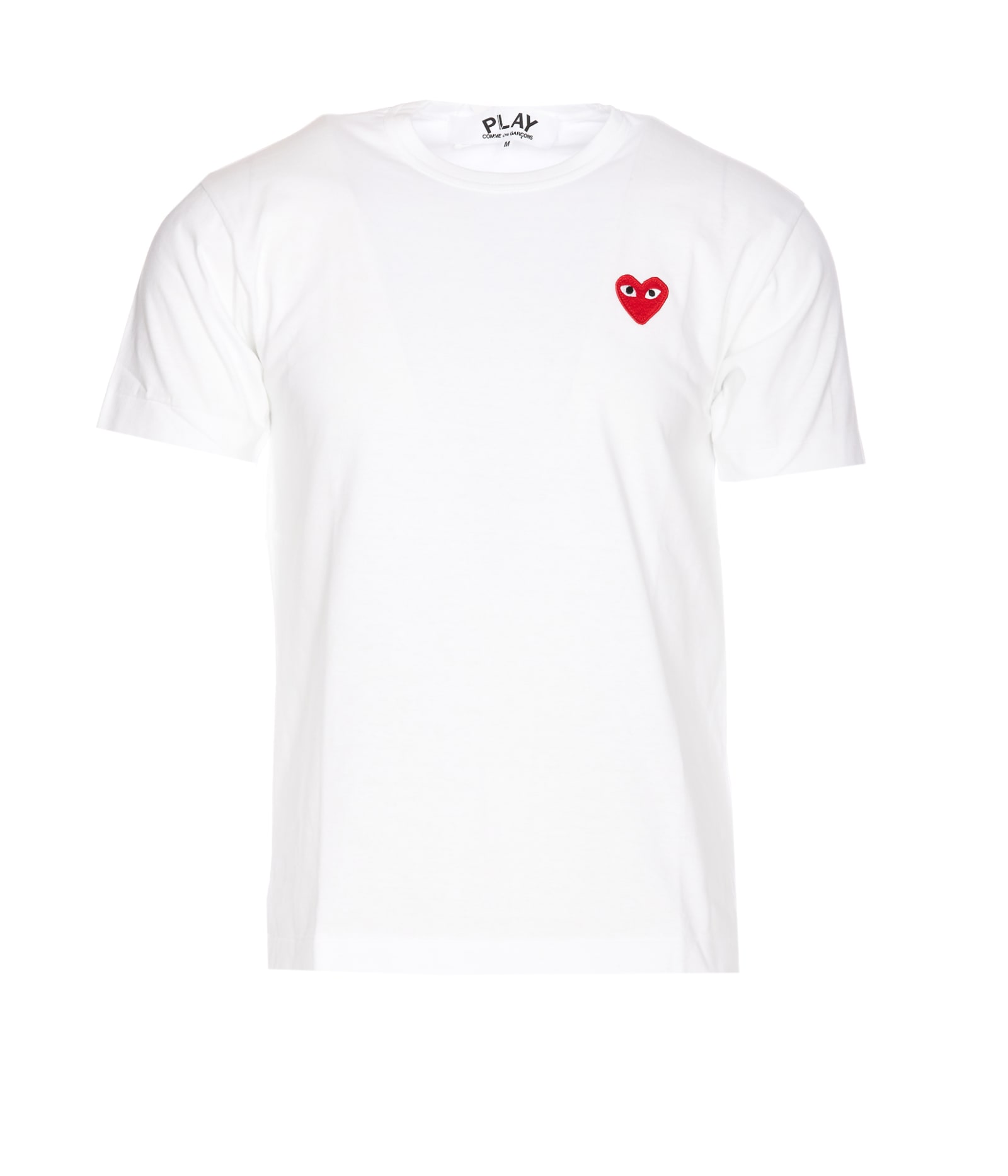 Heart Logo Patch Crewneck T-shirt