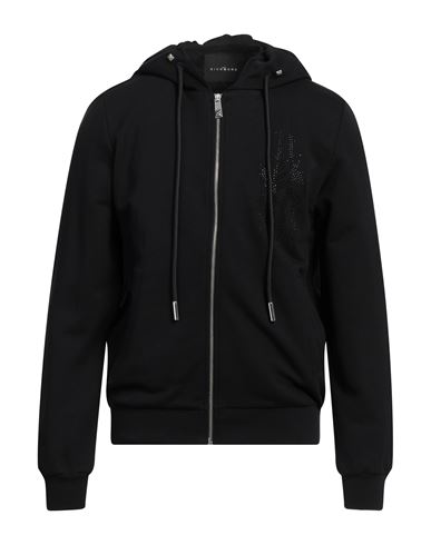 John Richmond Man Sweatshirt Black Size L Cotton