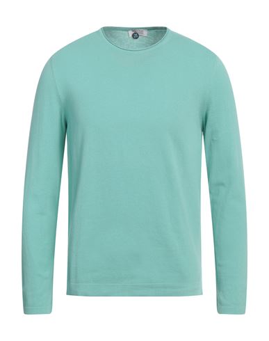 Heritage Man Sweater Light green Size 40 Cotton