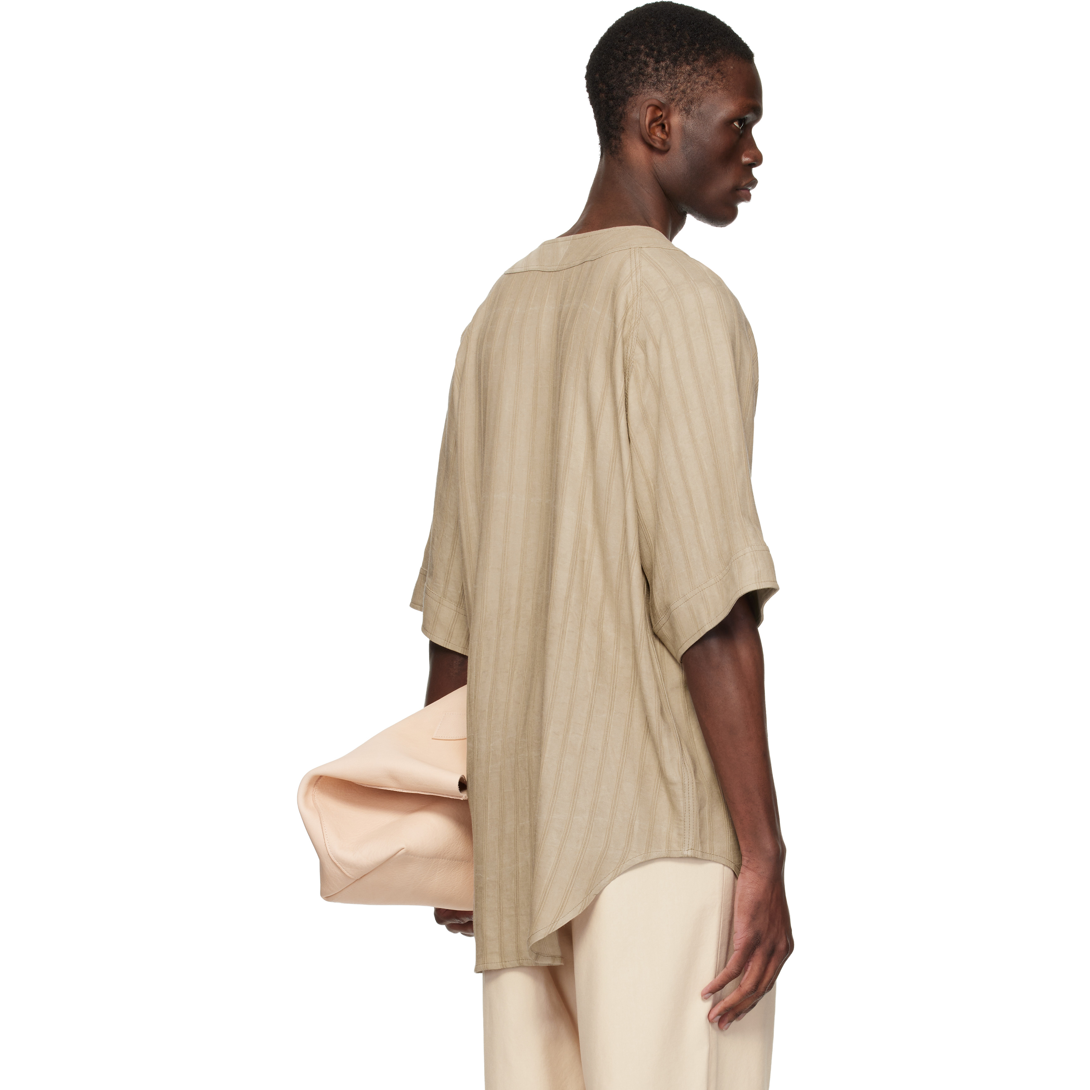 Beige Baseball Shirt
