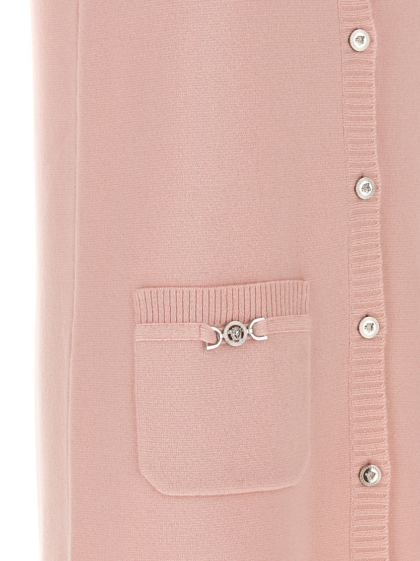 Pink Wool Blend Dress